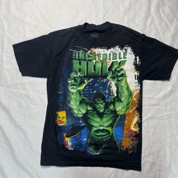 Vintage 2008 Marvel Comics Incredible Hulk Men Graphic T-shirt Size Medium - Picture 1 of 6